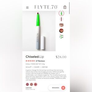 Flyte 70 Lipliner In Sabotage